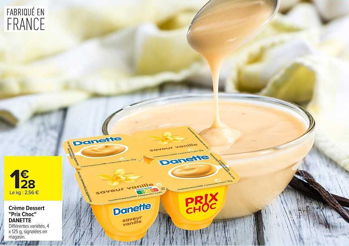Crème Dessert "Prix Choc" DANETTE