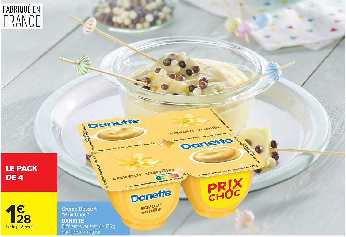 Crème Dessert "Prix Choc" DANETTE