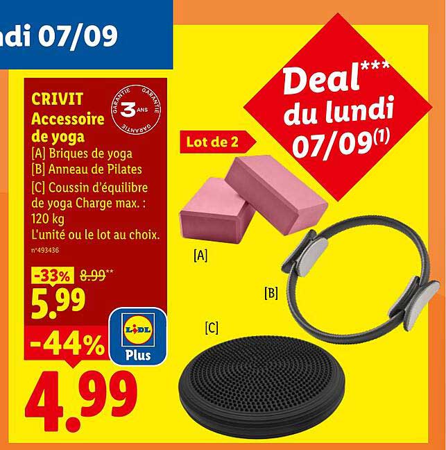 CRIVIT Accessoire de yoga