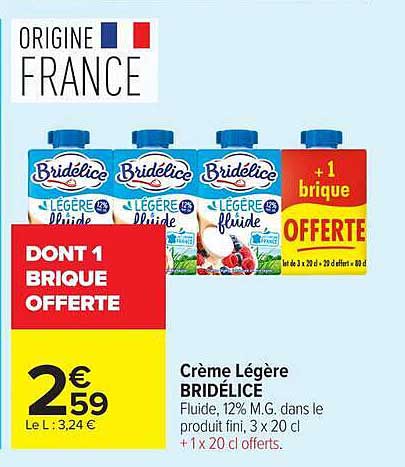 DONT 1 BRIQUE OFFERTE