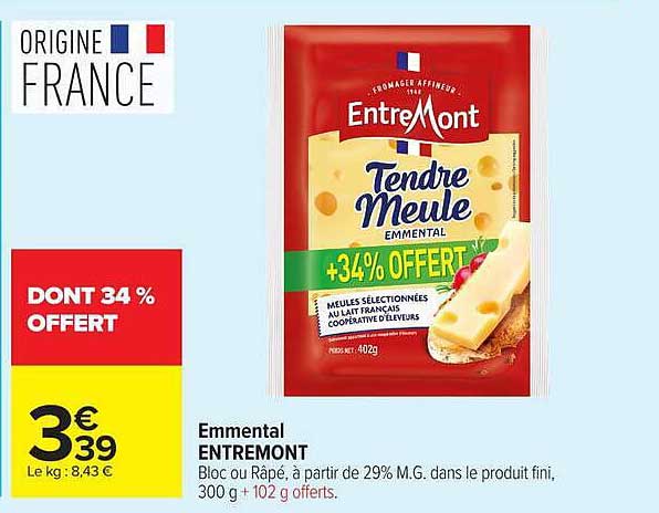 DONT 34 % OFFERT