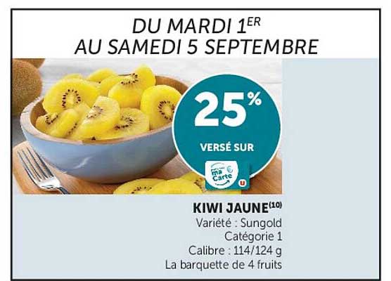 DU MARDI 1ER AU SAMEDI 5 SEPTEMBRE