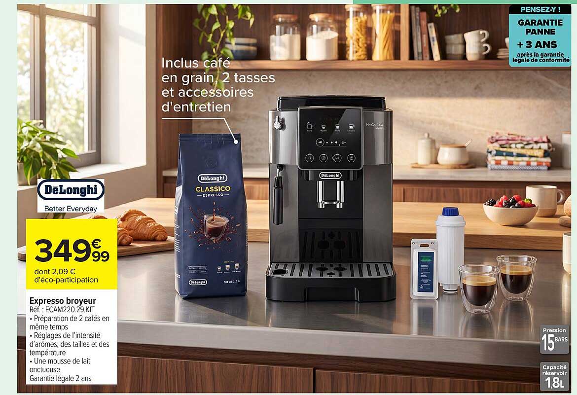 Expresso broyeur
