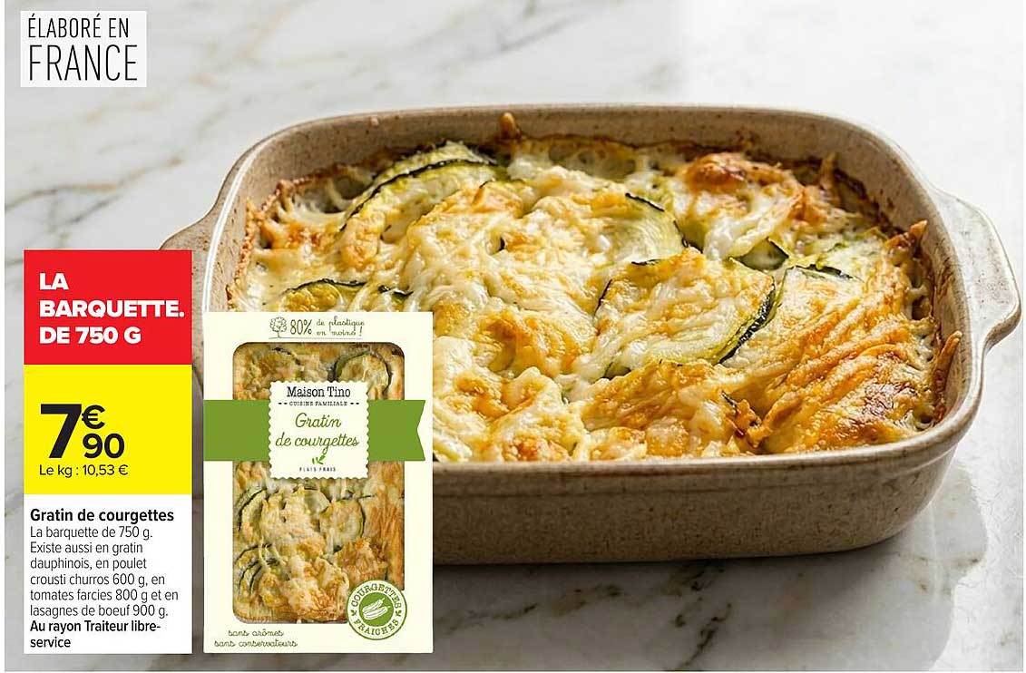 Gratin de courgettes