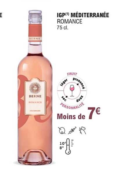 IGP(1) MÉDITERRANÉE ROMANCE 75 cl.