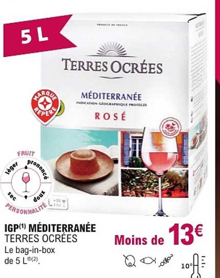 IGP(1) MÉDITERRANÉE TERRES OCRÉES
