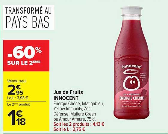 Jus de Fruits INNOCENT