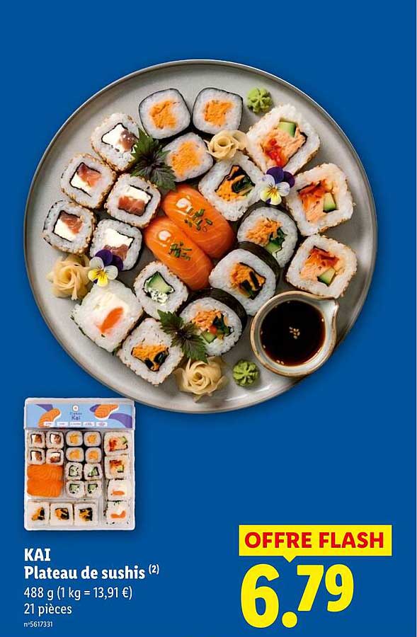 KAI Plateau de sushis (2)