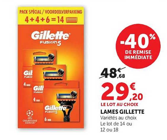 LAMES GILLETTE