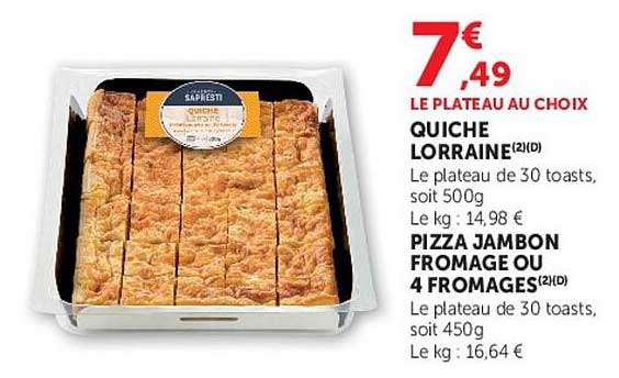 LE PLATEAU AU CHOIX