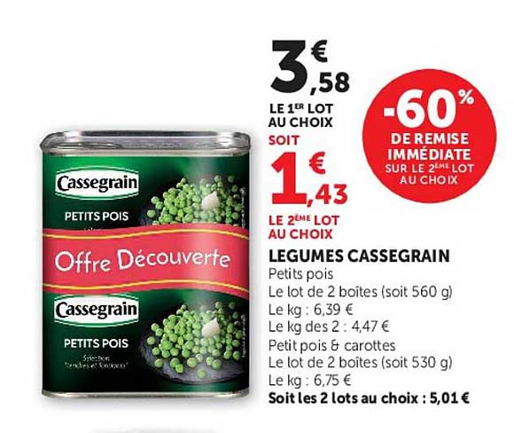 LÉGUMES CASSEGRAIN