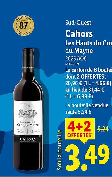 Les Hauts du Croisement du Mayne 2025 AOC