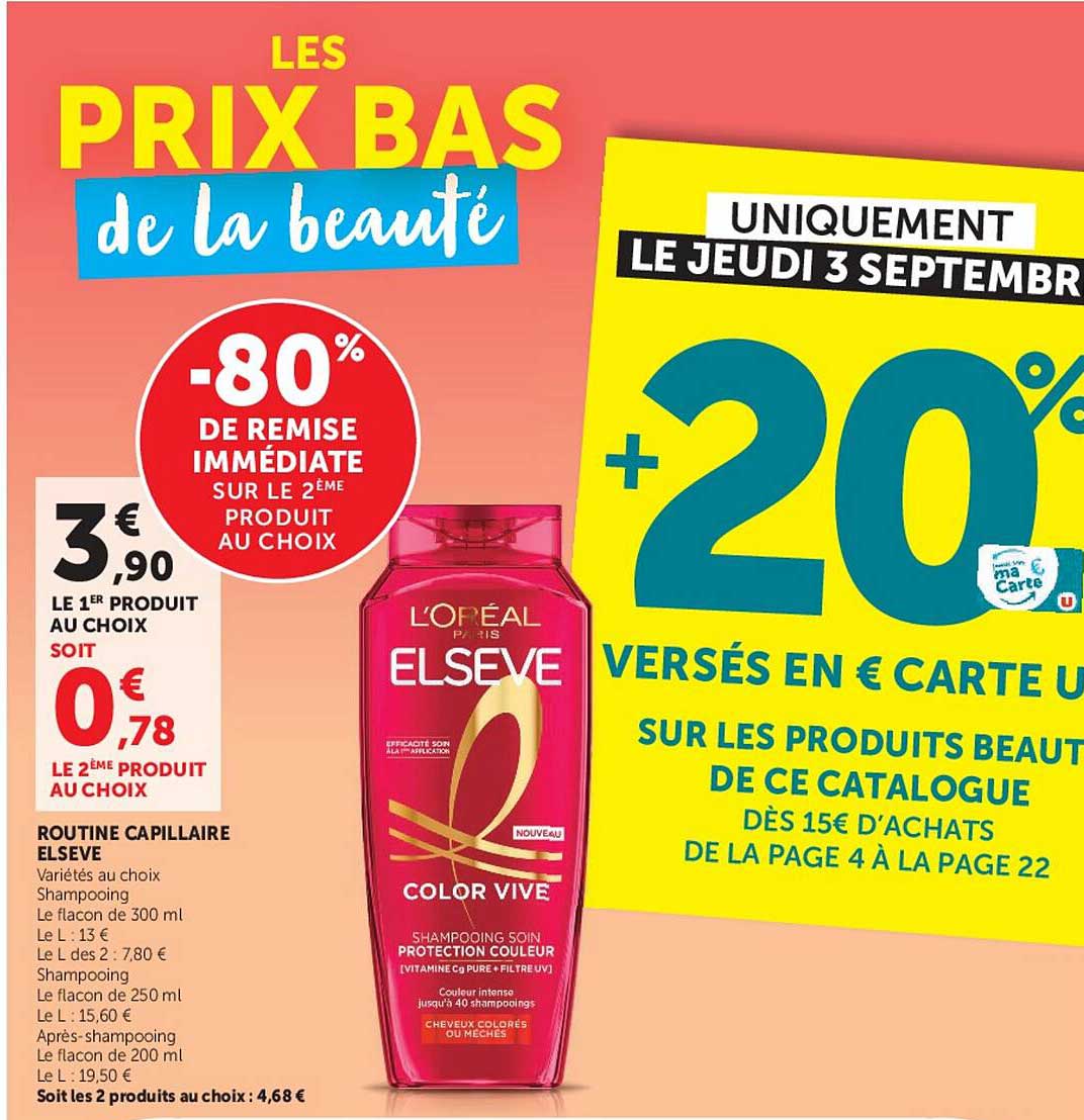LES PRIX BAS de la beauté