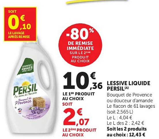 LESSIVE LIQUIDE PERSIL(A)