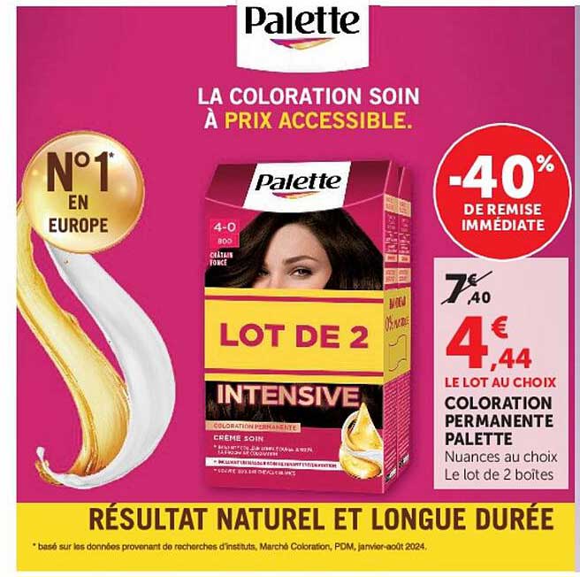 LOT DE 2 INTENSIVE