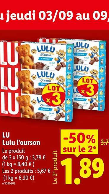 LU Lulu l'ourson