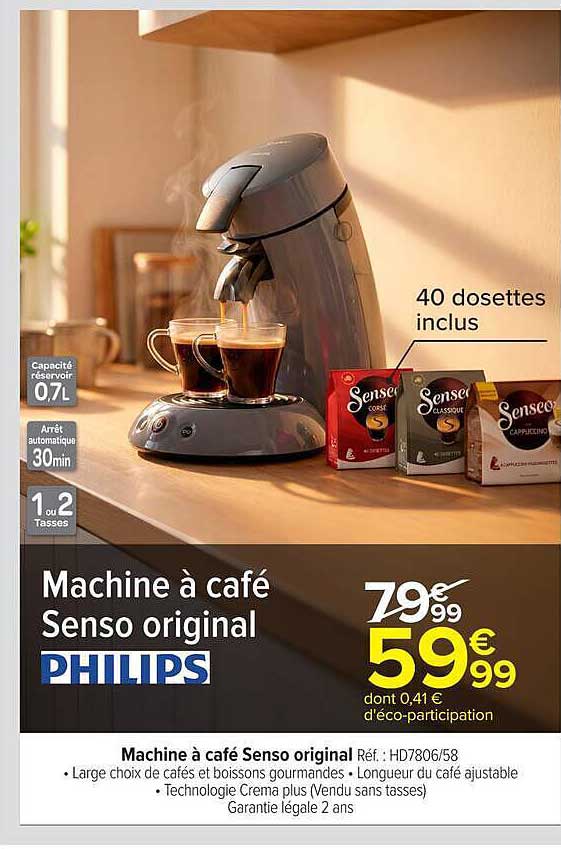Machine à café Senso original PHILIPS