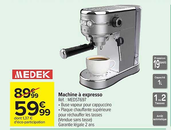 Machine à expresso