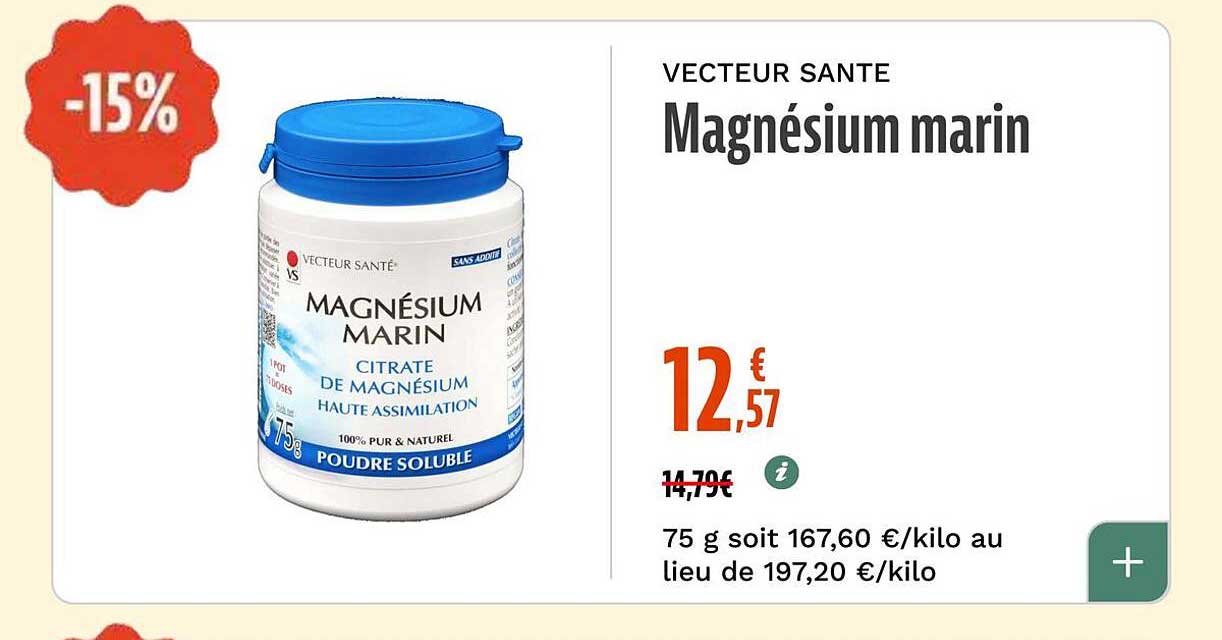 Magnésium marin