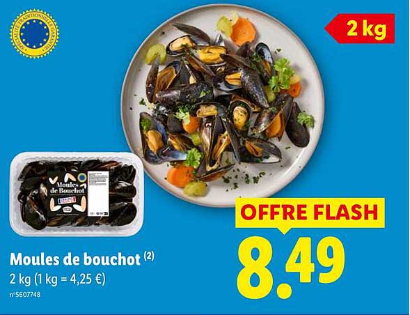 Moules de bouchot