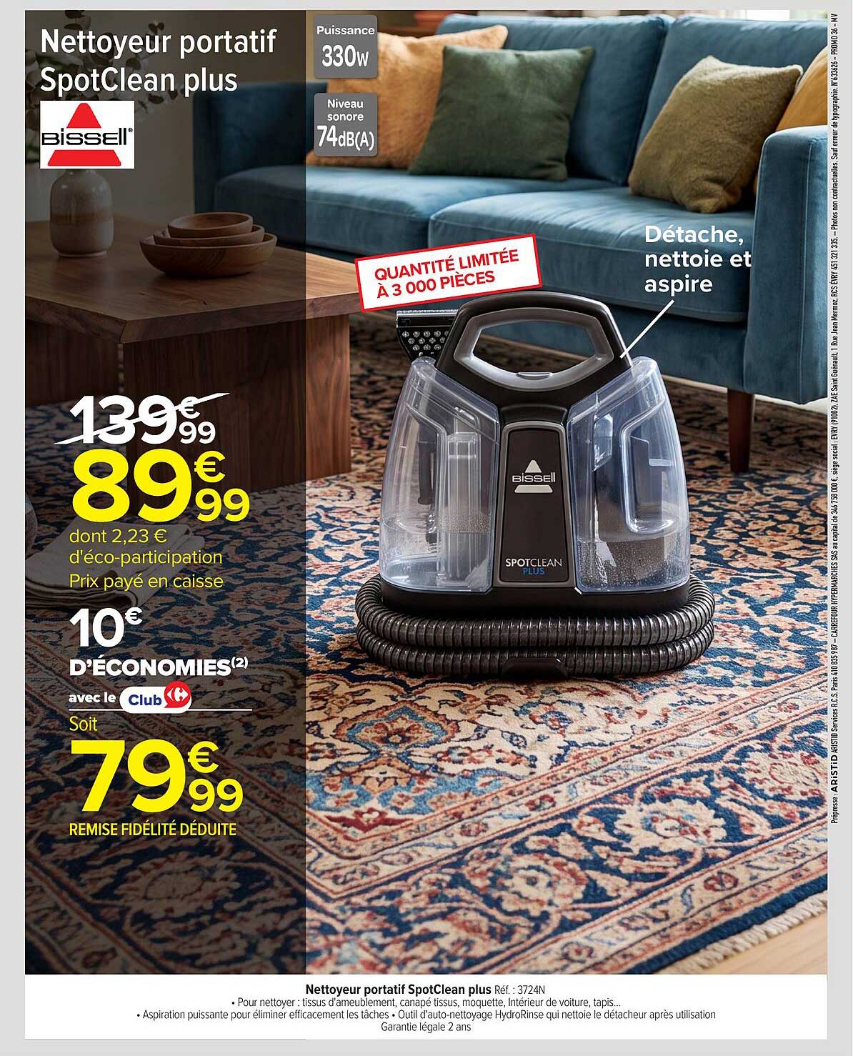 Nettoyeur portatif SpotClean plus