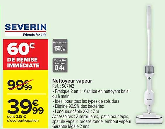 Nettoyeur vapeur