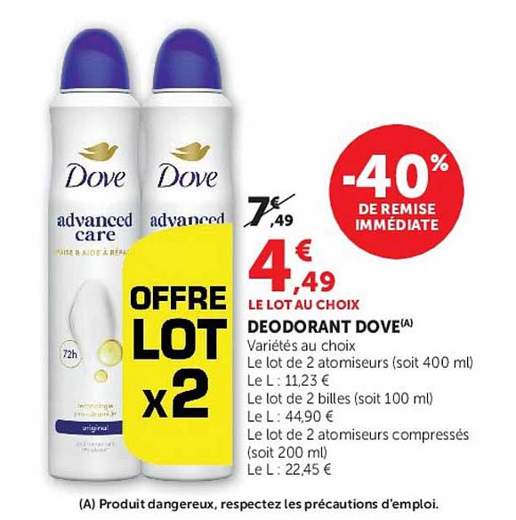 OFFRE LOT x2