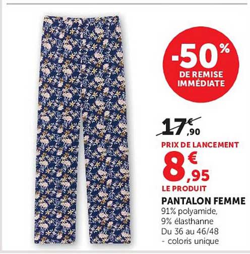 PANTALON FEMME
