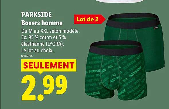 PARKSIDE Boxers homme
