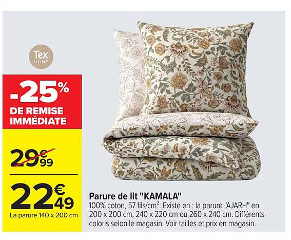 Parure de lit "KAMALA"