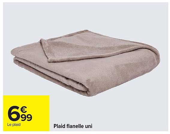 Plaid flanelle uni