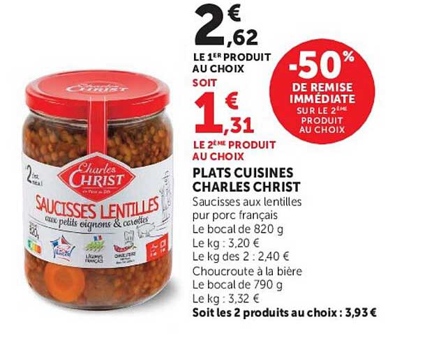 PLATS CUISINES CHARLES CHRIST