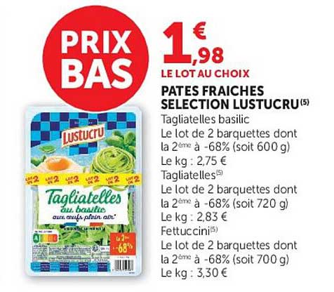 PRIX BAS