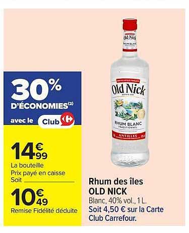 Rhum des Îles OLD NICK