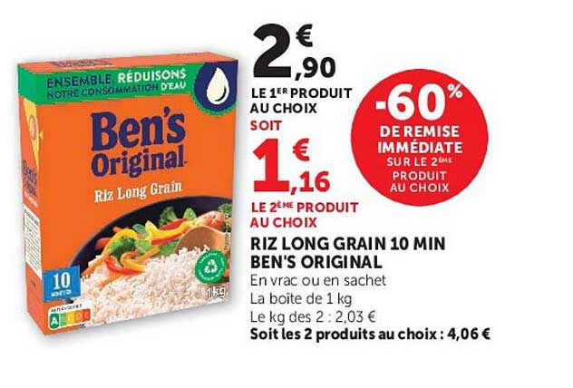 RIZ LONG GRAIN 10 MIN BEN'S ORIGINAL