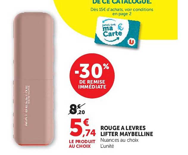 ROUGE A LEVRES LIFTER MAYBELLINE