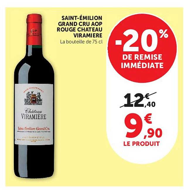 SAINT-ÉMILION GRAND CRU AOP ROUGE CHATEAU VIRAMIERE