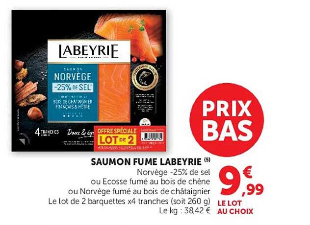 SAUMON FUME LABEYRIE