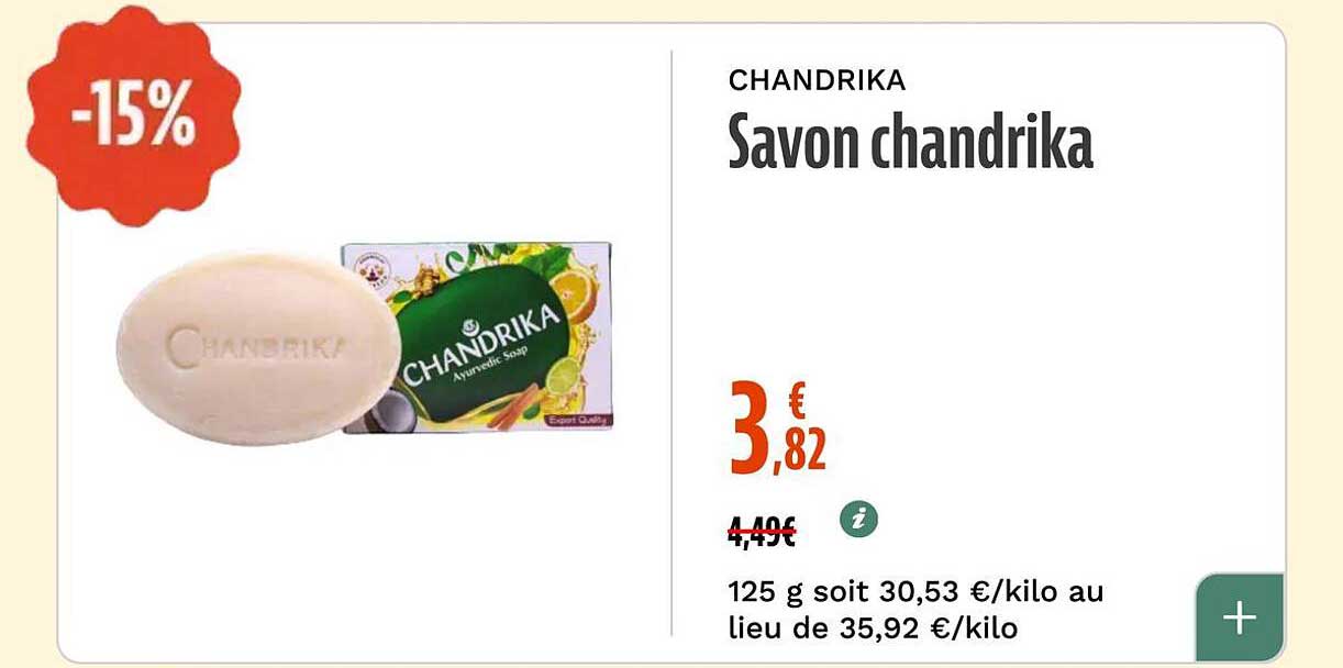 Savon chandrika