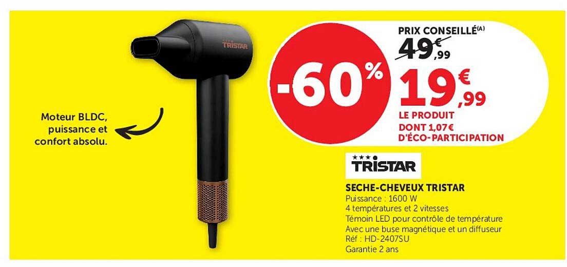 SECHE-CHEVEUX TRISTAR