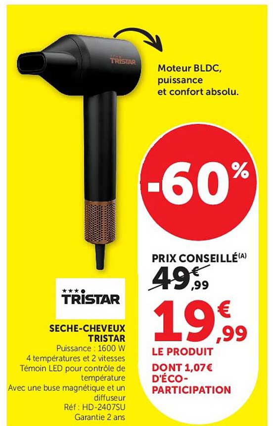 SECHE-CHEVEUX TRISTAR