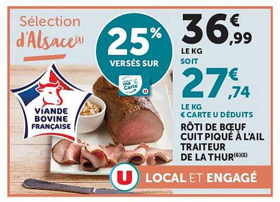 Sélection d’Alsace 25% VERSÉS SUR