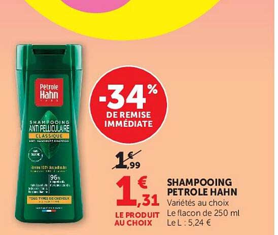SHAMPOOING PETROLE HAHN