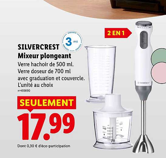 SILVERCREST Mixeur plongeant