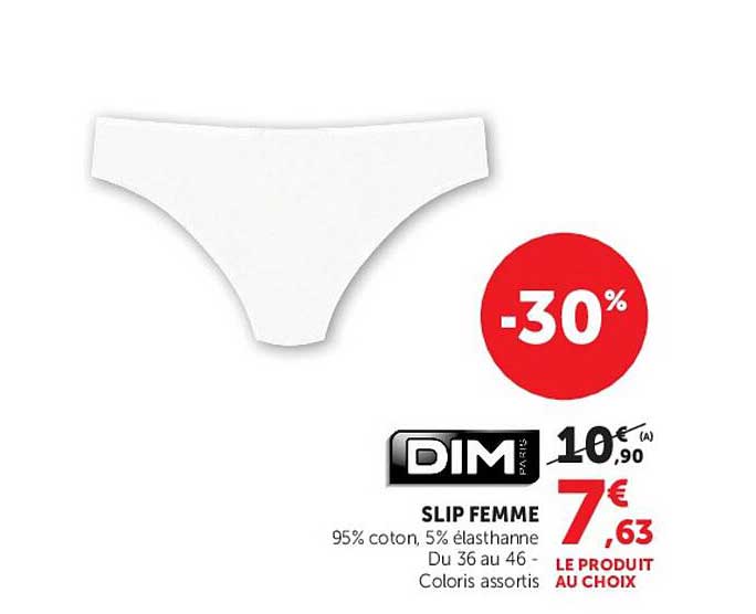 SLIP FEMME