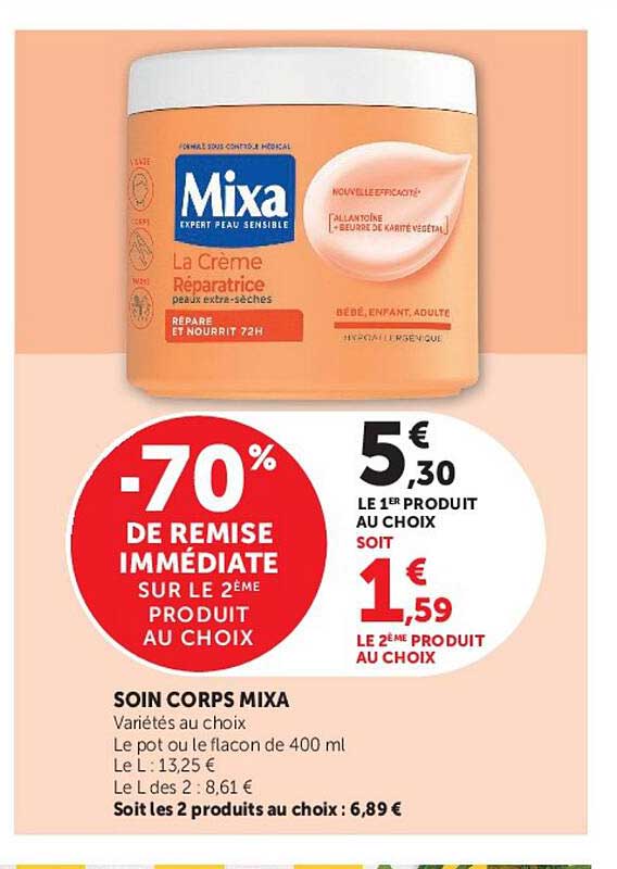 SOIN CORPS MIXA