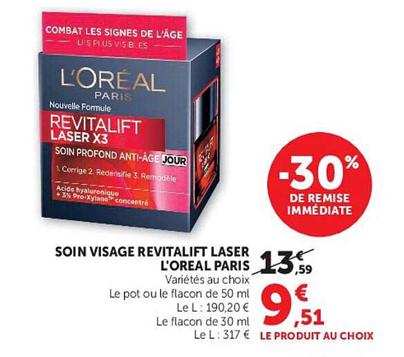 SOIN VISAGE REVITALIFT LASER L'OREAL PARIS