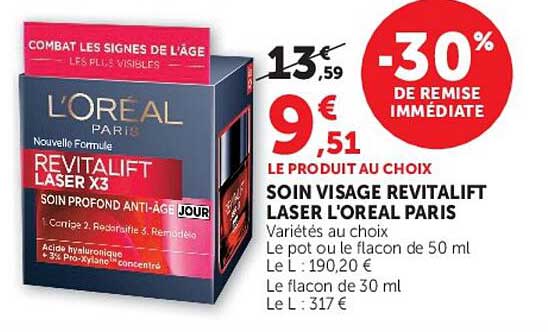 SOIN VISAGE REVITALIFT LASER L'OREAL PARIS