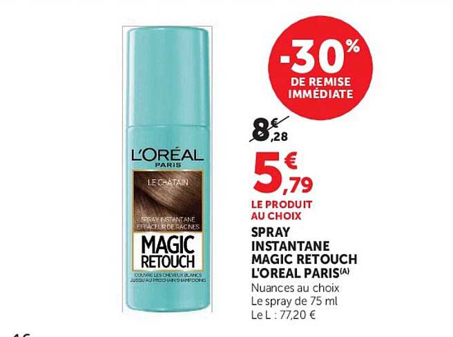 SPRAY INSTANTANE MAGIC RETOUCH L'OREAL PARIS (A)
