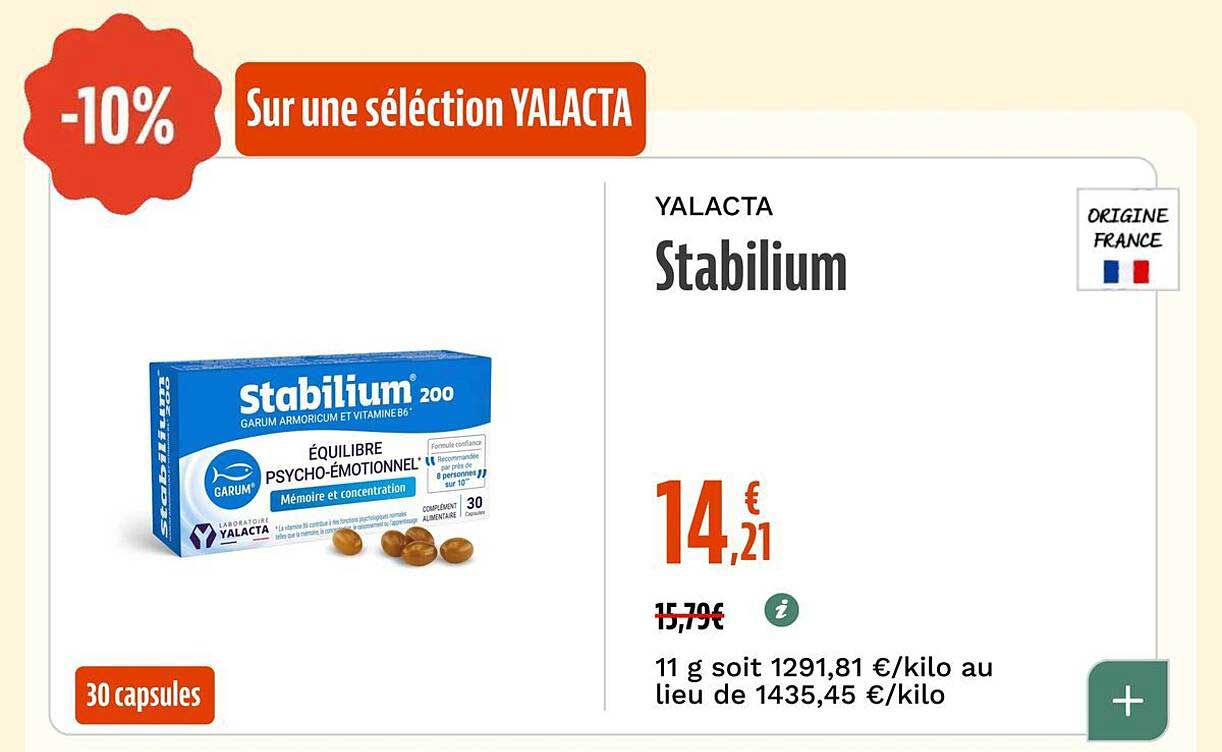 Sur une sélection YALACTA